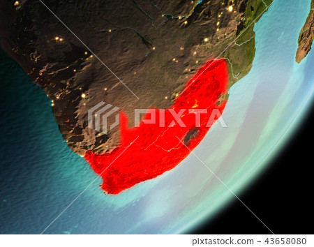 Morning view of South Africa Morning view of South Africa 43658080