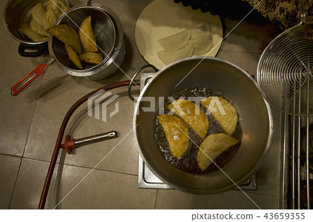 Sweet Karanji. Popular Indian Dessert for Diwali Sweet Karanji. Popular Indian Dessert for Diwali 43659355