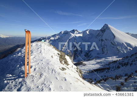 Ski touring exploration 43661381