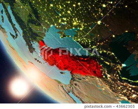 Turkey during sunset on Earth 43662303