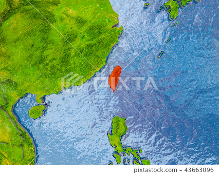 Map of Taiwan Map of Taiwan 43663096