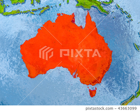 Map of Australia Map of Australia 43663099