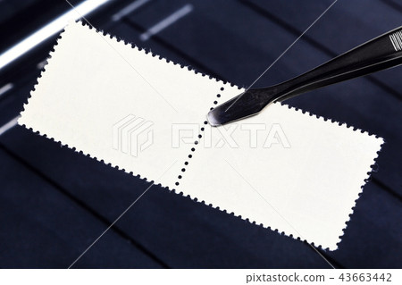 tongs keeps postage stamps with mint back side tongs keeps postage stamps with mint back side 43663442