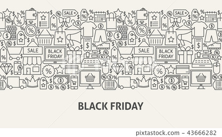 Black Friday Banner Concept 43666282