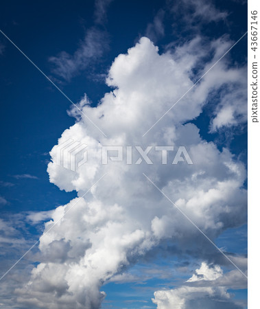 Stormy clouds on the sky 43667146