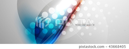 Smooth flowing wave motion concept background 43668405