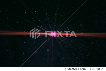 Beautiful blue digital lens flare in black Beautiful blue digital lens flare in black 43668834