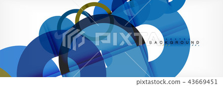 Modern geometrical abstract background 43669451