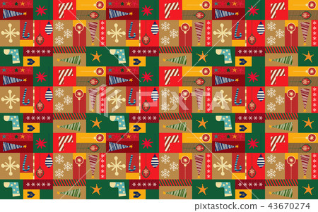  Christmas wrapping. wrapping paper. wallpaper. 43670274