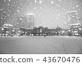 Snowy Tokyo Station 43670476