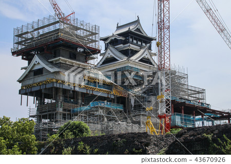Kumamoto Castle (restoration under construction) 43670926