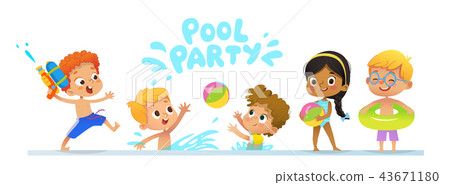 Pool Party Invitation Template from en.pimg.jp