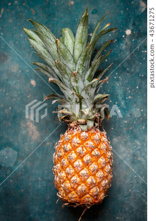 ripe tropical fruits 43671275