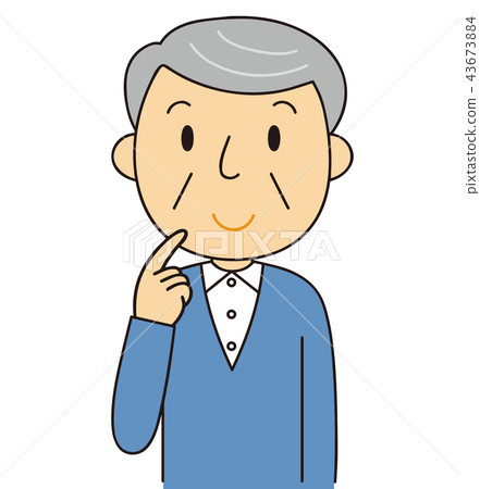 Male grandpa senior variation doubt 43673884