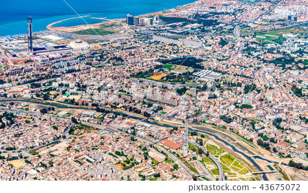 Aerial view of Algiers, the capital of Algeria 43675072