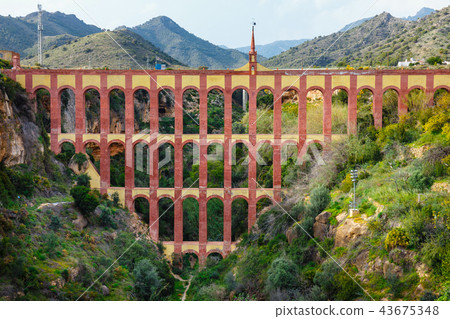 El Puente del Aguila, old aqueduct in Nerja 43675348