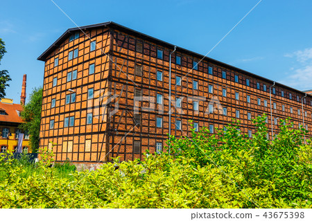 Mill Island in Bydgoszcz city, Poland 43675398