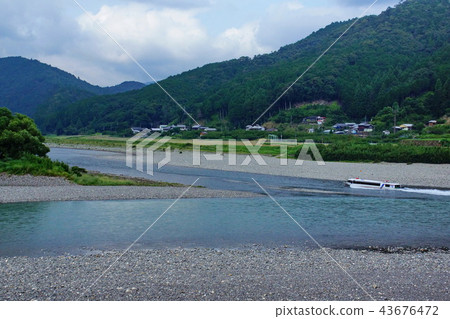 熊野川（Shingumiya河）北山川流域Goto峽谷旅游水上飛船（和歌山縣新宮市熊野川鎮） 43676472