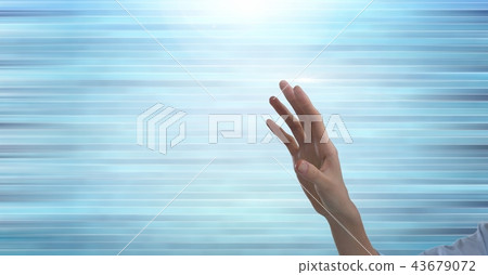 Hand reaching out Hand reaching out 43679072