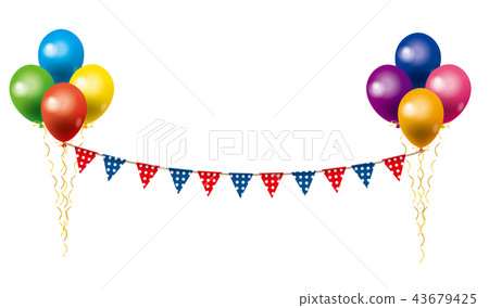 balloons and party