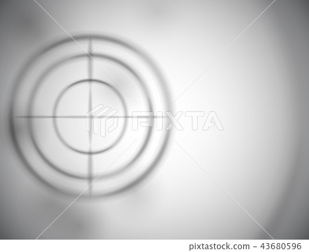 Abstract  radar target shooting range concept 43680596