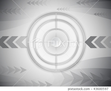 Abstract radar target shooting range concept Abstract radar target shooting range concept 43680597