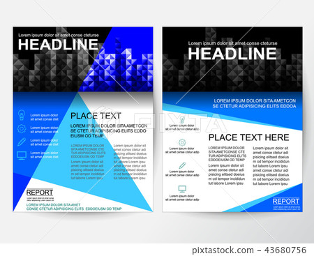 Creative design A4 layout for business Creative design A4 layout for business 43680756