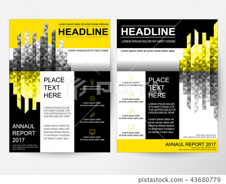 Creative design A4 layout for business 43680779