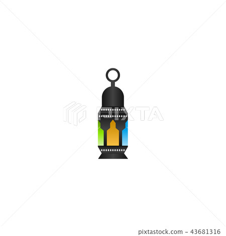 Fanoos lantern graphic design vector 43681316