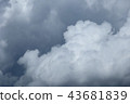 Summer overcast rain clouds 43681839