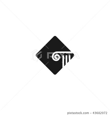 Attorney at law logo icon template Attorney at law logo icon template 43682072