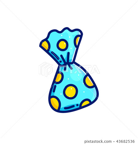 blue wrapped candy blue wrapped candy 43682536