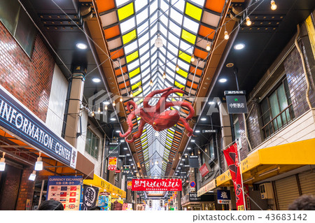 《Osaka Prefecture》Kuromon Market/Shopping district 43683142
