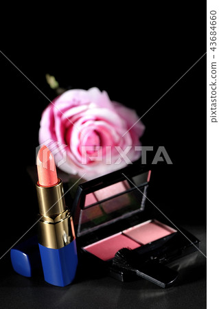 Teak and lipstick and pink rose Teak and lipstick and pink rose 43684660