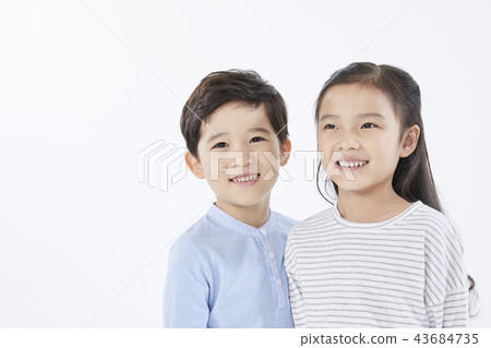 男孩,女孩,兒童,韓國 男孩,女孩,兒童,韓國 43684735