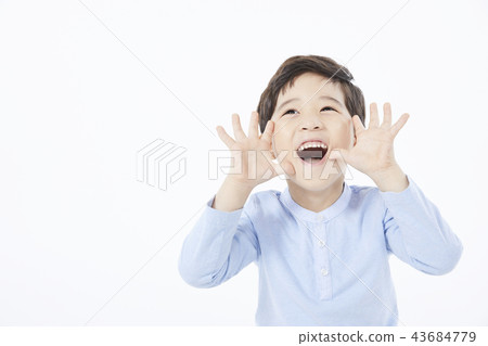 男孩，韓國人 43684779