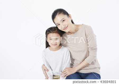 Family, Mother, Daughter, Korean Family, Mother, Daughter, Korean 43684801