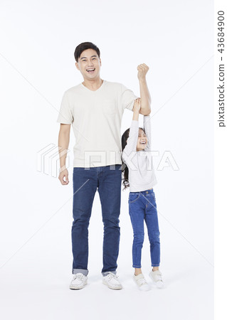 Dad, Daughter, Family, Korean Dad, Daughter, Family, Korean 43684900