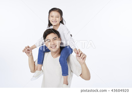 Dad, Daughter, Family, Korean 43684920