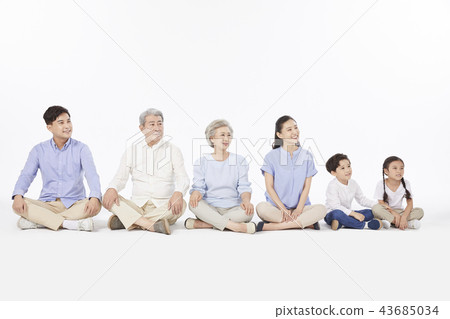 Extended family, family, Korean Extended family, family, Korean 43685034