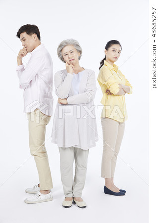 家庭，韓國人 43685257