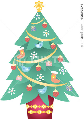Christmas tree  43685324
