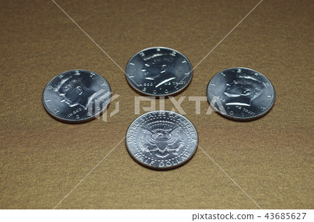 Half-dollar coin Half-dollar coin 43685627
