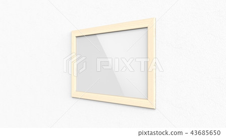 木製相框水平設置珀斯 43685650