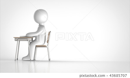 Student Side Right Copy Space Student Side Right Copy Space 43685707