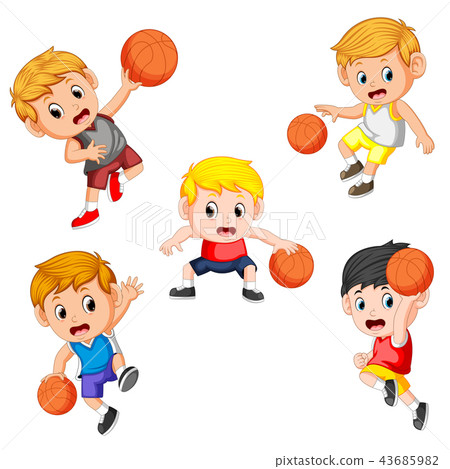 simple collection of the basketball children simple collection of the basketball children 43685982
