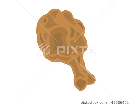 fried chicken fried chicken 43686491