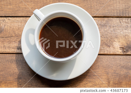 coffee on the table coffee on the table 43687173