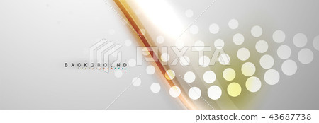 Smooth flowing wave motion concept background 43687738