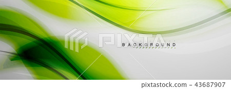 Smooth blur wave background Smooth blur wave background 43687907